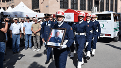 Kayseri'de Şehit Verdiğimiz Kahraman Pilotlarımız, Törenle Son Yolculuklarına Uğurlandı 6 / 6  6 / 6