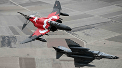 50th Anniversary of the Entry of F-4E Aircraft Into the Inventory of the Turkish Air Force 5 / 16  5 / 16