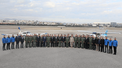 Hava Kuvvetleri Komutanı Hava Orgeneral Ziya Cemal KADIOĞLU'nun, Türk Hava Kurumu Uçuş Akademisi Ziyareti 1 / 6  1 / 6