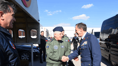 İspanya Hava ve Uzay Kuvvetleri Komutanı Orgeneral Francisco BRACO CARBO’nun HÜRJET İle Uçuşu 2 / 5  2 / 5