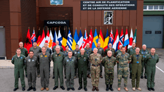 Visit of Air Force Commander General Ziya Cemal KADIOĞLU to France 1 / 2  1 / 2