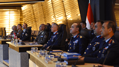 Visit of Hungary Defense Forces Joint Operations Commander Major General Laszlo Istvan ANTAL 4 / 4  4 / 4