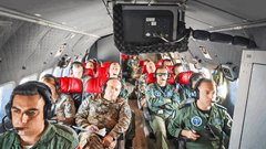 As part of the Treaty on Open Skies, Mission Flight Conducted 1 / 2  1 / 2