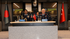 Bangladeş Hava Kuvvetleri Komutanının Hava Kuvvetleri Komutanlığı Ziyareti 1 / 4  1 / 4