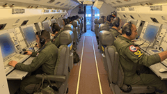 Akdeniz’in Uluslararası Hava Sahasında Eğitim Uçuşu İcra Edildi 3 / 3  3 / 3