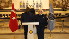 Senegal Silahlı Kuvvetleri Heyeti Ankara Hava Müzesi Müdürlüğü Ziyareti 3 / 8  3 / 8