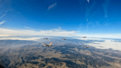 Hava Kuvvetleri Komutanı Hava Orgeneral Ziya Cemal KADIOĞLU, KIZILELMA İnsansız Savaş Uçağı ile Aynı Kolda Uçtu 14 / 16  14 / 16