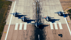 Hava Kuvvetleri Komutanı Hava Orgeneral Ziya Cemal KADIOĞLU, KIZILELMA İnsansız Savaş Uçağı ile Aynı Kolda Uçtu 11 / 16  11 / 16