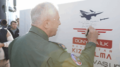 Hava Kuvvetleri Komutanı Hava Orgeneral Ziya Cemal KADIOĞLU, KIZILELMA İnsansız Savaş Uçağı ile Aynı Kolda Uçtu 6 / 16  6 / 16