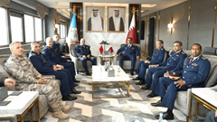 Hava Kuvvetleri Komutanı Hava Orgeneral Ziya Cemal KADIOĞLU'nun Katar Ziyareti 2 / 4  2 / 4