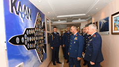 Birleşik Arap Emirlikleri Hava Kuvvetleri ve Hava Savunma Komutanı Tümgeneral Rashed Mohamed Abdulla AL SHAMSI ve Beraberindeki Heyetin Ziyareti 4 / 6  4 / 6