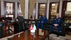 Birleşik Arap Emirlikleri Hava Kuvvetleri ve Hava Savunma Komutanı Tümgeneral Rashed Mohamed Abdulla AL SHAMSI ve Beraberindeki Heyetin Ziyareti 6 / 6  6 / 6