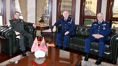 Arnavutluk Hava Kuvvetleri Komutanı Tümgeneral Ferdinant DIMO ve Beraberindeki Heyetin Ziyareti 6 / 6  6 / 6