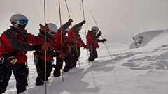 23'üncü Dönem Personel Kurtarma Temel Eğitimi Kış Dağcılık ve Hayatta Kalma Safhası 5 / 8  5 / 8