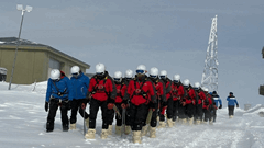 23'üncü Dönem Personel Kurtarma Temel Eğitimi Kış Dağcılık ve Hayatta Kalma Safhası 1 / 8  1 / 8