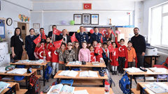 Okullarımıza Ziyaretlerimiz Devam Ediyor 3 / 4  3 / 4