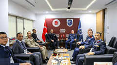 Hava Kuvvetleri Komutanı Hava Orgeneral Ziya Cemal KADIOĞLU, Mısır Hava Kuvvetleri Komutanı Korgeneral Amr Abdel Rahman SAQR ile Görüştü 2 / 2  2 / 2