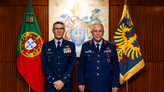 Hava Kuvvetleri Komutanı Hava Orgeneral Ziya Cemal KADIOĞLU’nun, Portekiz Ziyareti 1 / 4  1 / 4