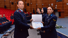 Hava Teknik Okullar Komutanlığımızda Mezuniyet Töreni 4 / 4  4 / 4