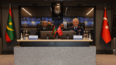 Moritanya Hava Kuvvetleri Komutanı Tümgeneral Abbe Babty El-Hadj AHMED’in Ziyareti 1 / 4  1 / 4