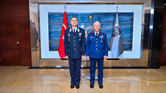 Macaristan Savunma Kuvvetleri Müşterek Harekât Komutan Yardımcısı (Hava) Tuğgeneral Tamas BALI’nın Ziyareti 1 / 6  1 / 6