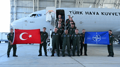 NATO Güvence Tedbirleri HİK Uçuşu İcra Edildi 4 / 4  4 / 4