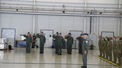 NATO Geliştirilmiş Hava Polisliği (Enhanced Air Policing-eAP) Blok-72 Görevi Devir Teslim Töreni 3 / 6  3 / 6