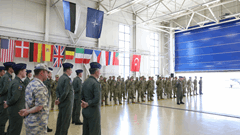 NATO Enhanced Air Policing (EAP) Block-72 Mission Handover Ceremony 4 / 6  4 / 6