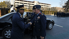 Visit of Major General Salem AL-NABET, the Commander of Qatar Air Forces to General Hasan KÜÇÜKAKYÜZ, the Commander of Turkish Air Forces 2 / 3  2 / 3