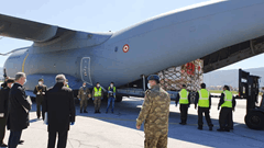 Türkiye Cumhuriyeti'nden A400M Uçağı ile Balkan Ülkelerine Sağlık Malzemeleri Yardımı 8 / 14  8 / 14