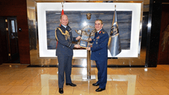 Visit of the Air Chief Marshall Mike WIGSTON, Chief of Royal Air Force 14 / 15  14 / 15
