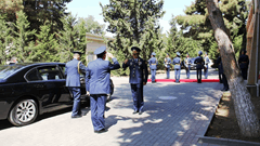 Visit of Azerbaijan Of General Hasan KÜÇÜKAKYÜZ, The Commander Of Turkish Air Forces 9 / 12  9 / 12