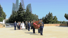 Visit of Azerbaijan Of General Hasan KÜÇÜKAKYÜZ, The Commander Of Turkish Air Forces 5 / 12  5 / 12