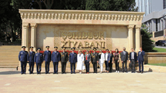 Visit of Azerbaijan Of General Hasan KÜÇÜKAKYÜZ, The Commander Of Turkish Air Forces 3 / 12  3 / 12