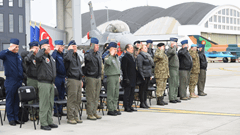 NATO Geliştirilmiş Hava Polisliği (Enhanced Air Policing-eAP) Blok-64 Görevi Sertifikasyon Töreni 2 / 9  2 / 9