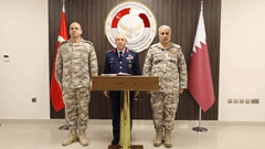Visit of Air Force Commander Air General Ziya Cemal KADIOĞLU to Qatar 4 / 4  4 / 4
